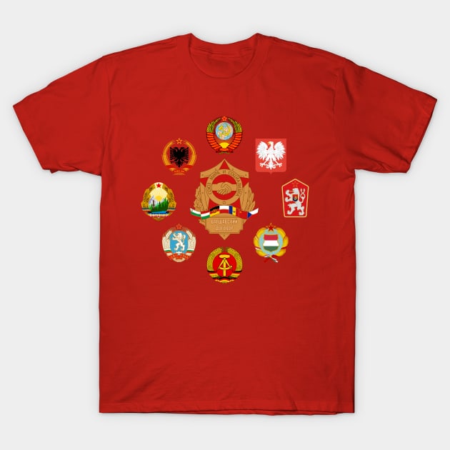 Warsaw Pact T-Shirt by Devotee1973